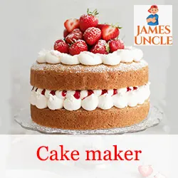 Cake maker Anusuya Sarkar in Netaji Colony